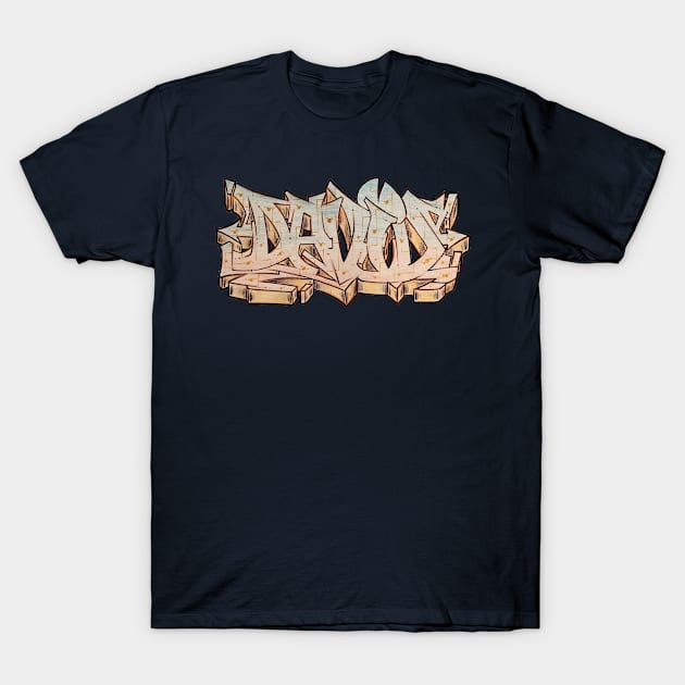 DAVID - GRAFFITI NAME by PHECK T-Shirt by PheckArt